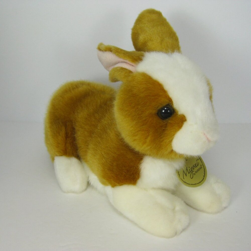 Aurora Miyoni Bunny Rabbit 7" Plush Stuffed Animal Toy Realistic